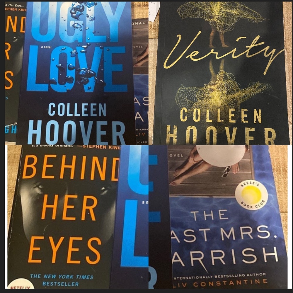 colleen hoover book bundle, 4 books
